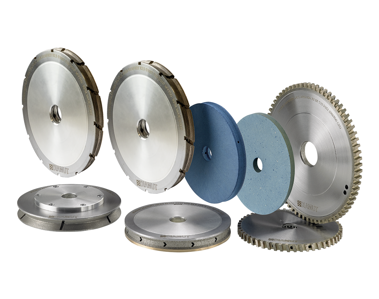Peripheral grinding wheels and polishing wheels for vertical machines: Photo 1